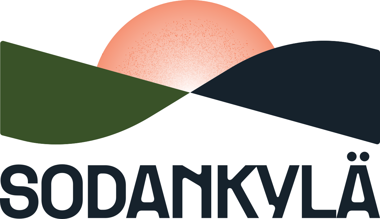 Sodankylän logo väreissä
