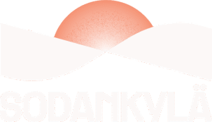 Sodankylän logo negatiivina